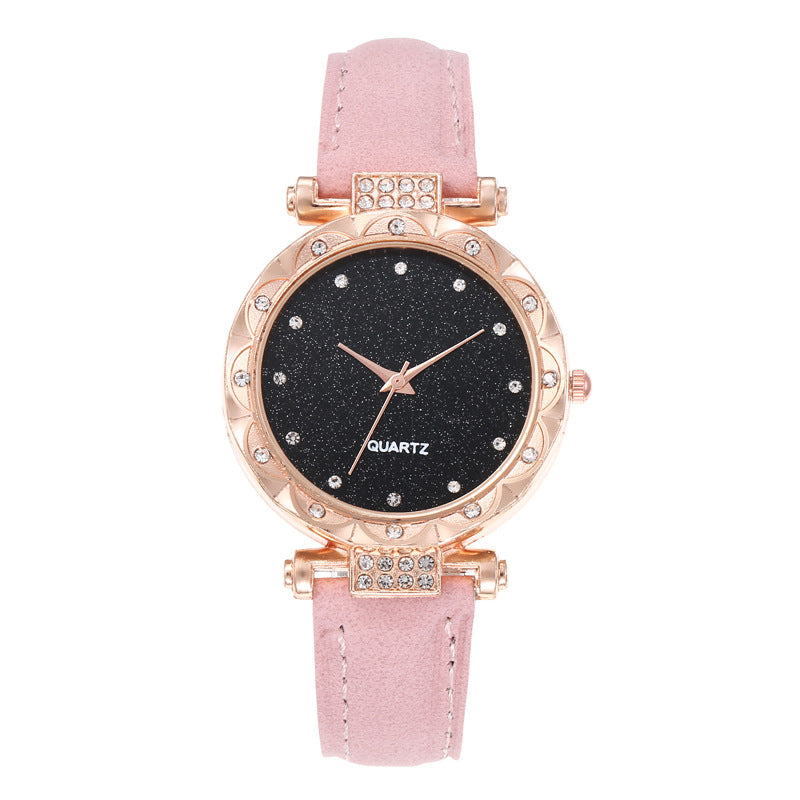 Star watch is simple and stylish