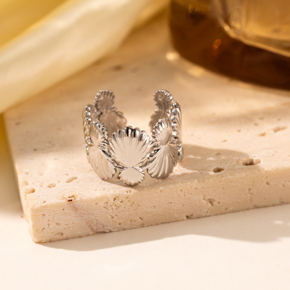 Titanium Steel Shell Ring