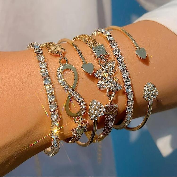 Love Charm Bracelet Set