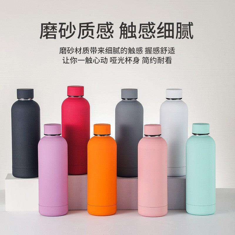 304 multi-capacity small mouth bottle stainless steel thermos cup