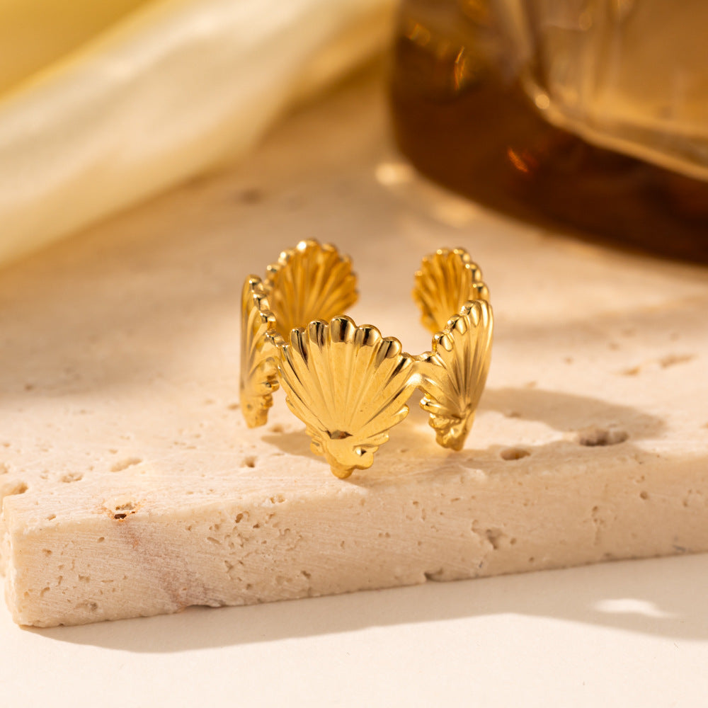 Titanium Steel Shell Ring