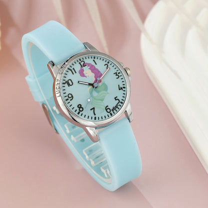 Cartoon Element Round Dial Watch Set
