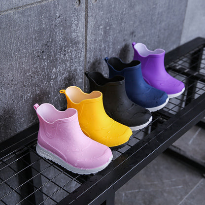Fashion rain shoes for girls