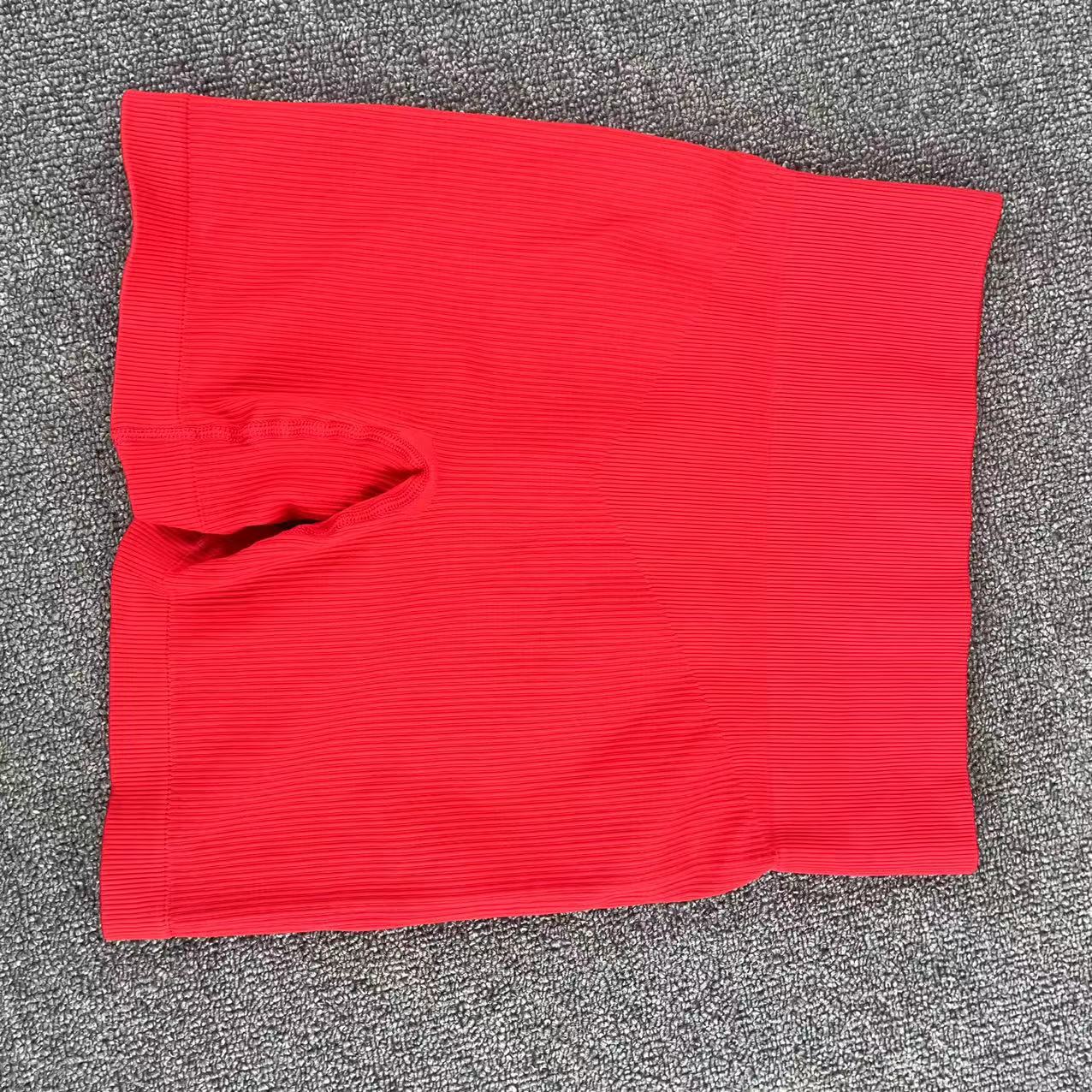 High waist hip lift tight gym pants threaded sweatpants