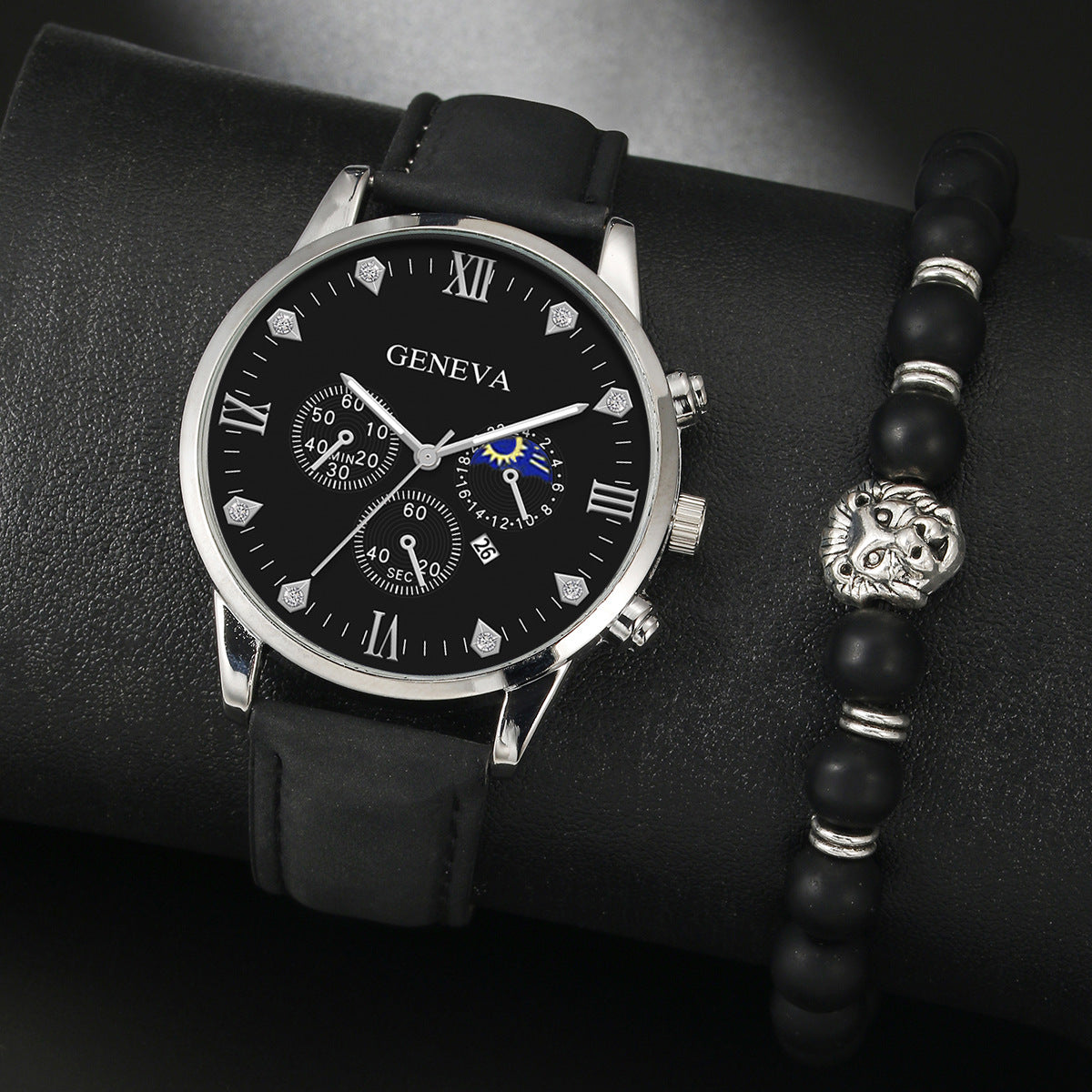 Versatile quartz watch set men