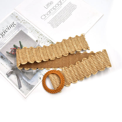 Stylish woven belt