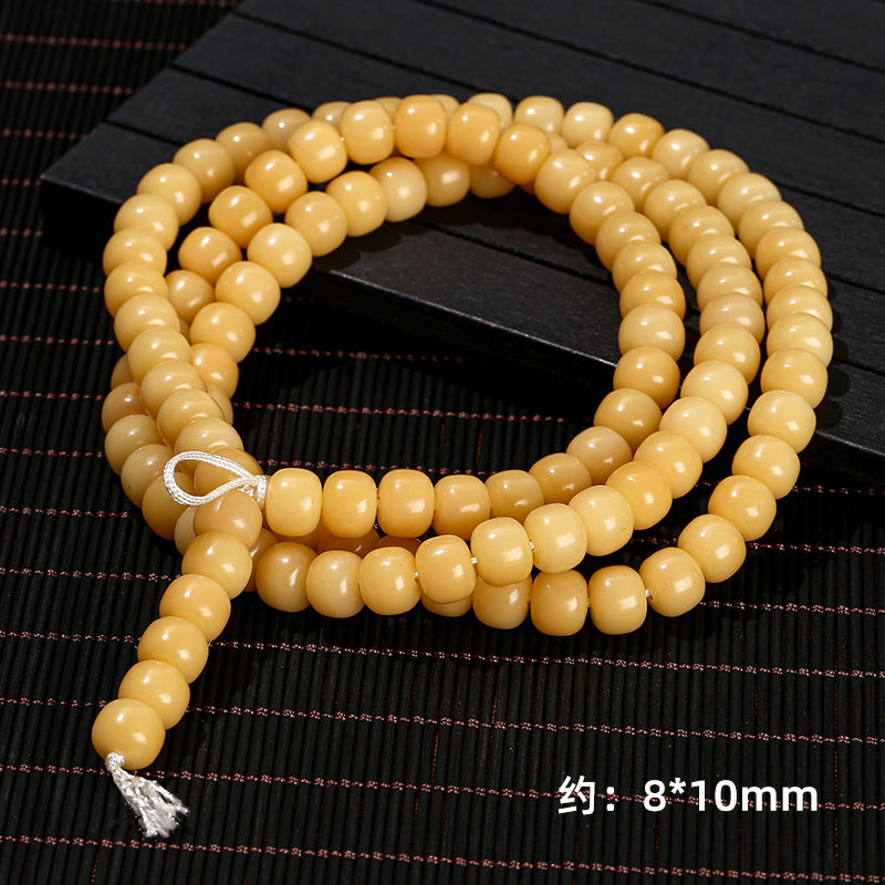 Duobao Bodhi Root 108 Buddha Beads Bracelet