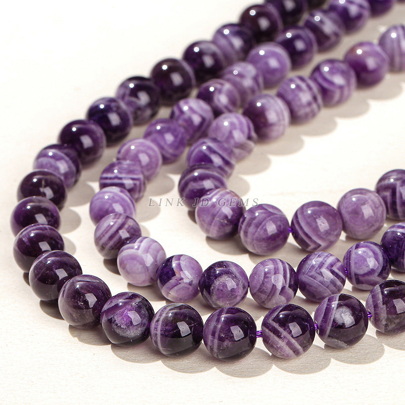 Amethyst loose beads DIY beads
