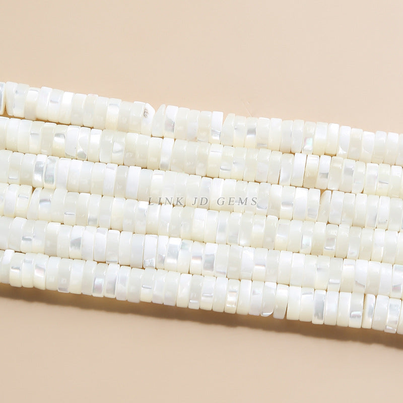 2 * 6Mm multi-color horseshoe snail shell right angle round piece loose beads