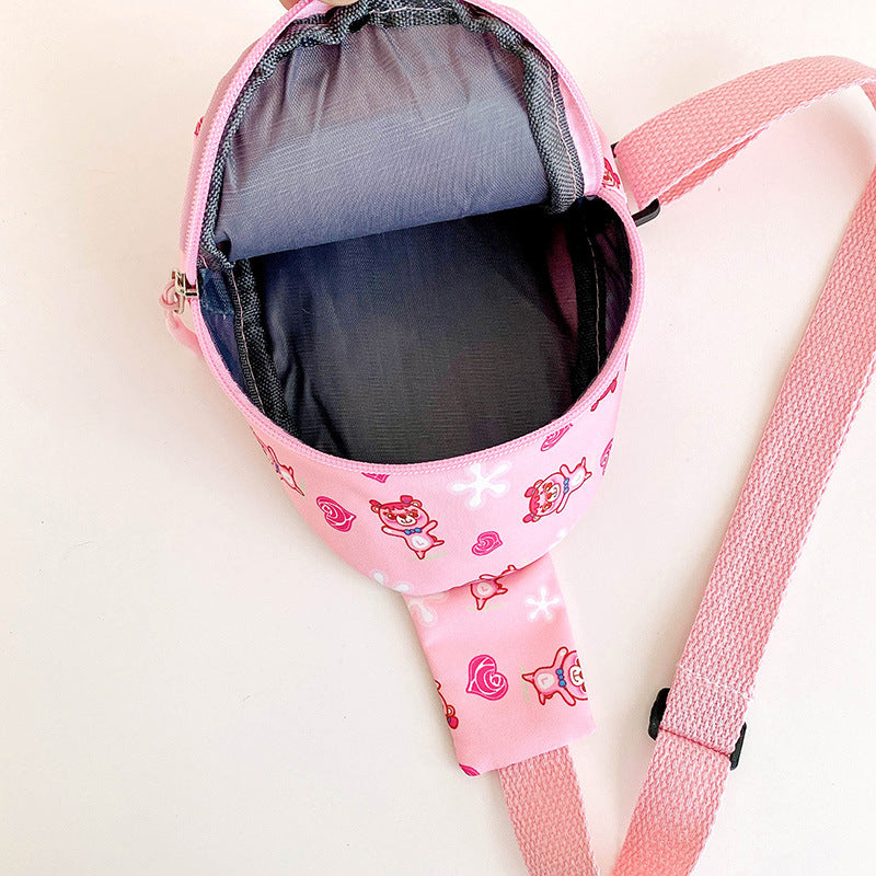 Casual canvas messenger bag