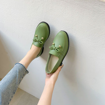 Fashion rain shoes women's versatile low top