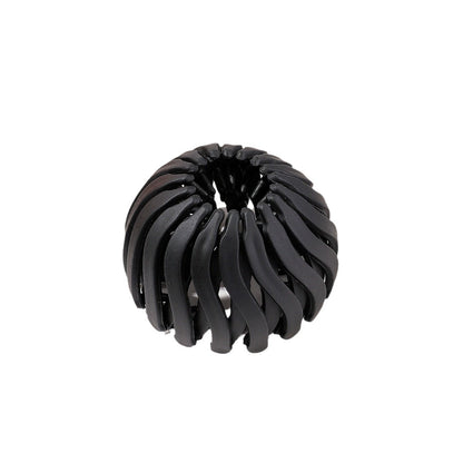 Korean nest hair ring claw clip