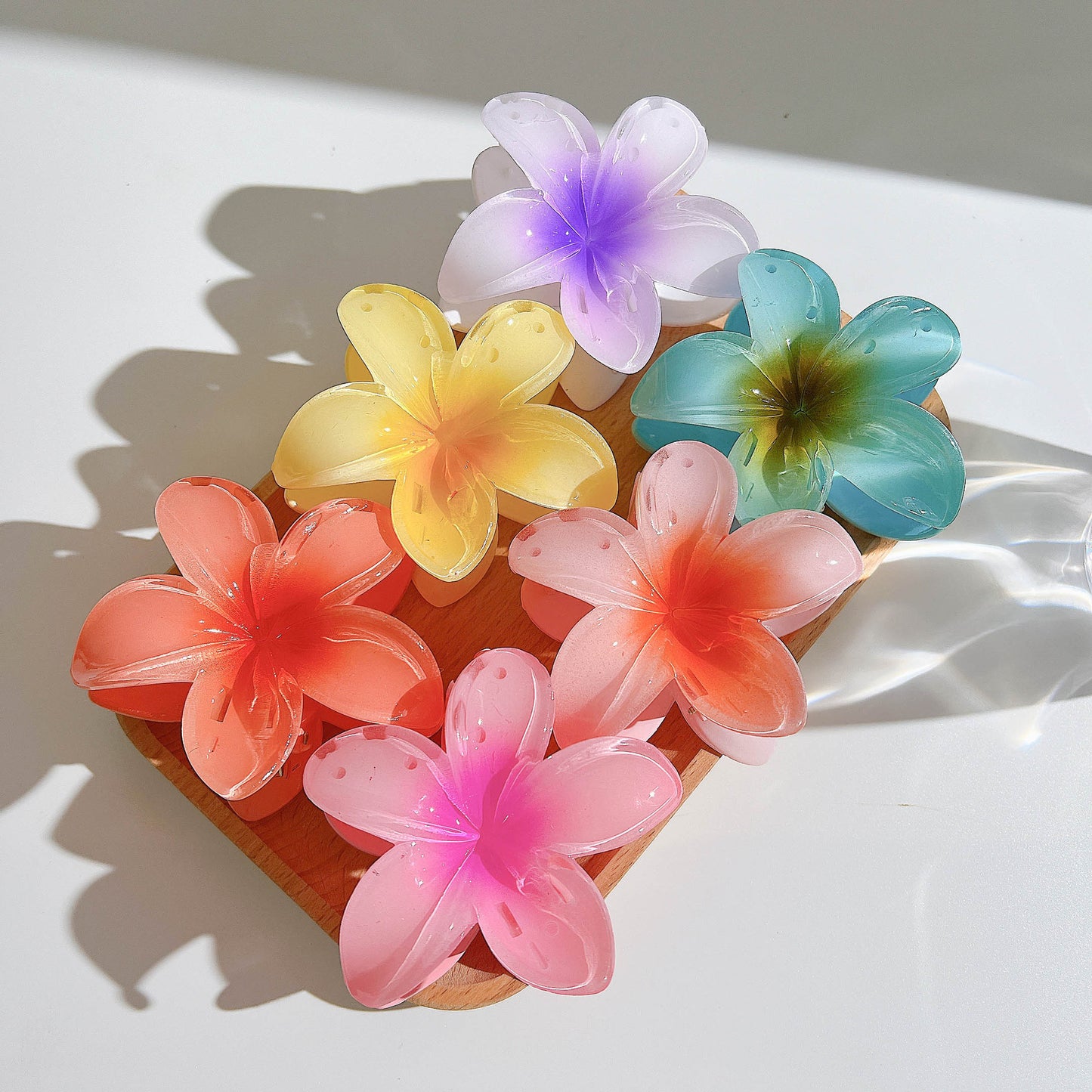 Bauhinia Flower Hair Claw Clip