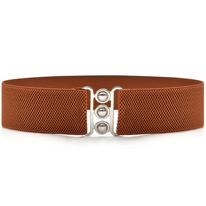 Black simple waist seal elastic