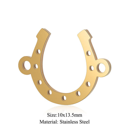 5 pcs/titanium steel jewelry connecting accessories