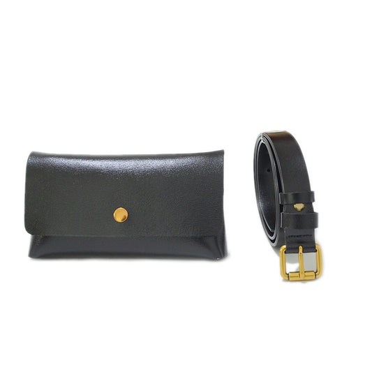Satchel belt real cowhide