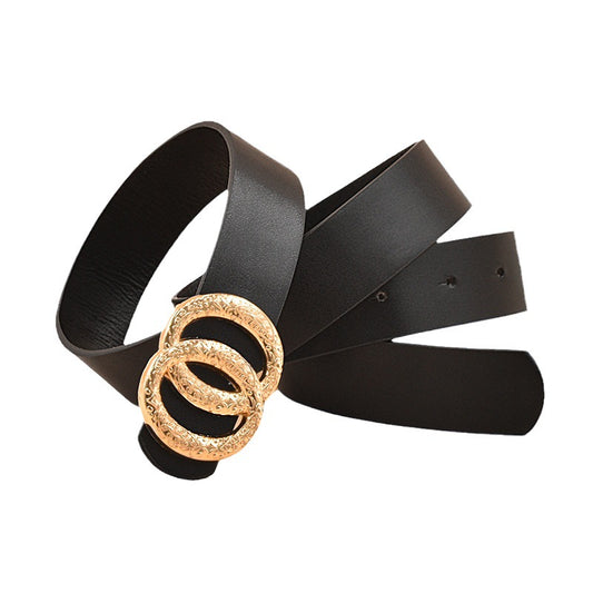 Simple and versatile multi-color thin belt