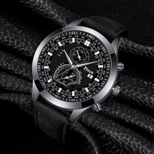 Simple sports belt quartz watch