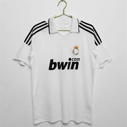 08-09 Real Madrid Local Visitante Retro Raúl Van Nistelrooy Robben Jersey