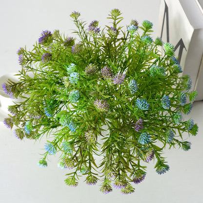 Simulation plant flower arrangement materials plastic flowers fake grass