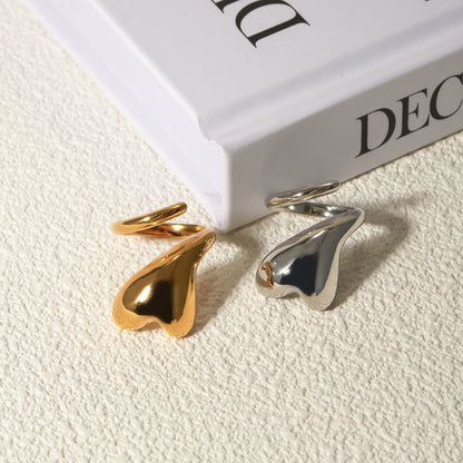 Heart Wrap Open Ring