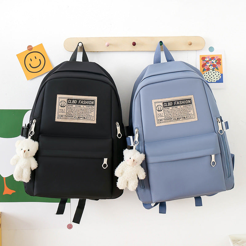 Fashion backpack for junior and senior high school students
