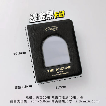 Card Holder, One-Grid, Star-Fan Mini Album