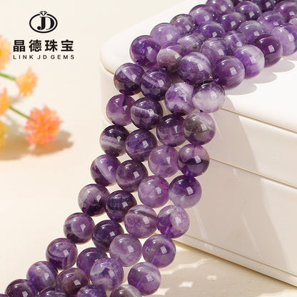 Amethyst loose beads DIY beads
