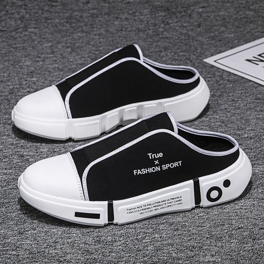 Breathable Slip-On White Loafers