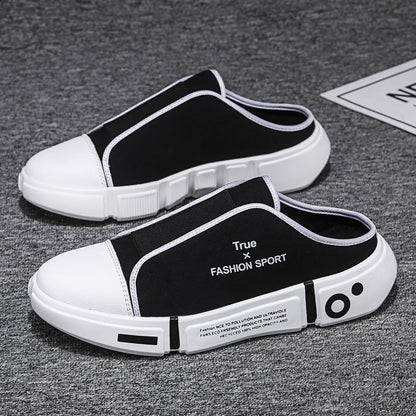 Breathable Slip-On White Loafers