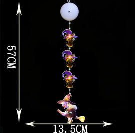 Halloween Christmas Series Suction Cup Lights Ladder Lights