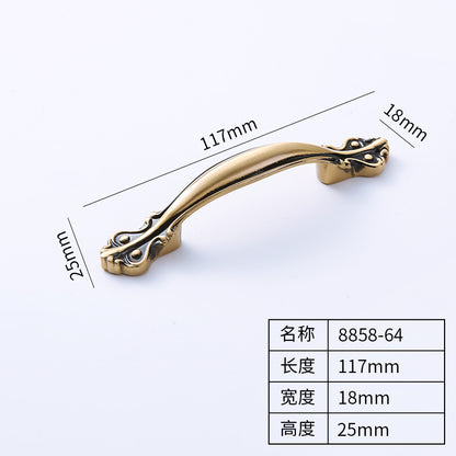 Chinese cabinet door handle brass new