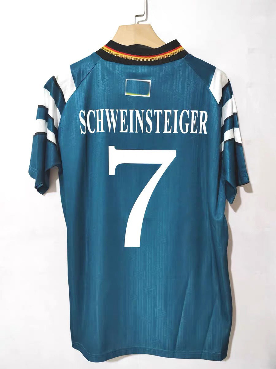1996 Euro 18 Klinsmann Matth?us M¨¹ller Home/Away Jersey