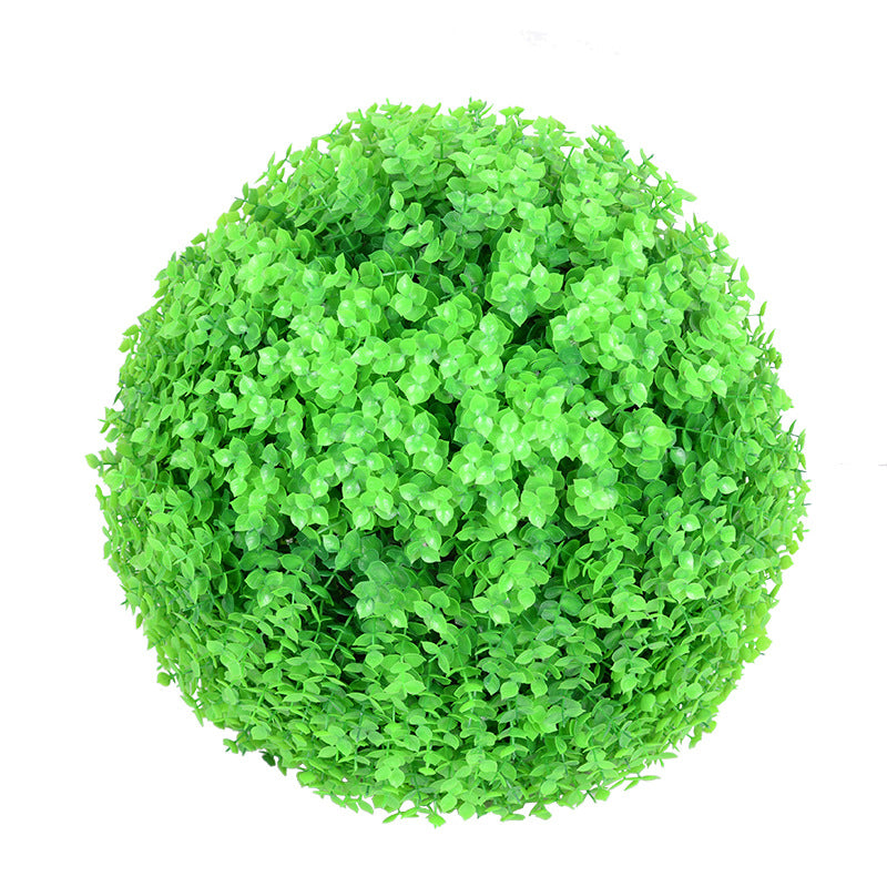 Simulation eucalyptus plant ball green plant ball