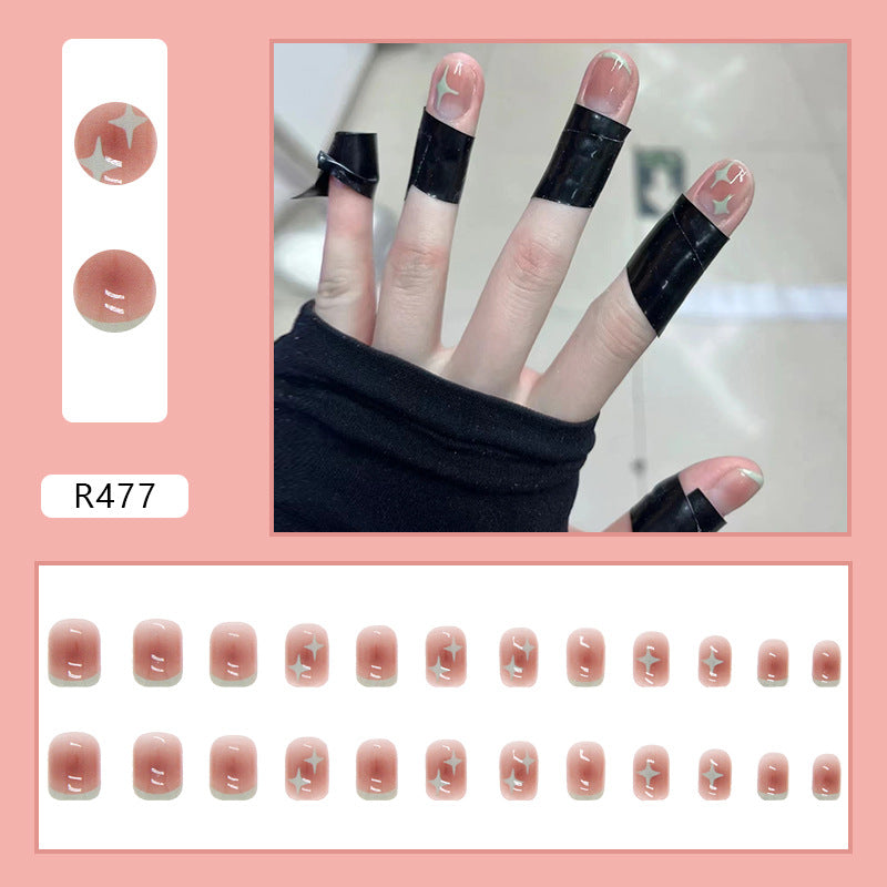 Fresh Nail Stickers Wearable Waterproof Premium