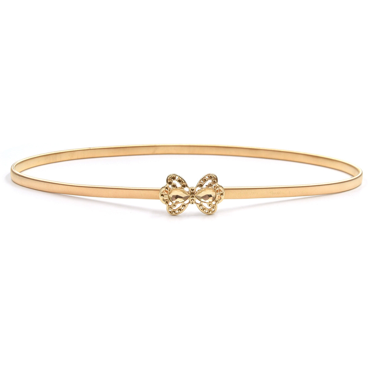 Elastic Metal Belt Gold