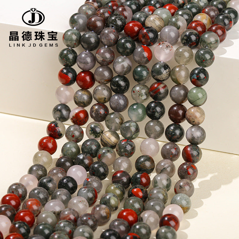 African Bloodstone Loose Pearl