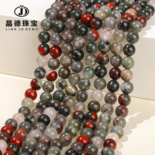 African Bloodstone Loose Pearl