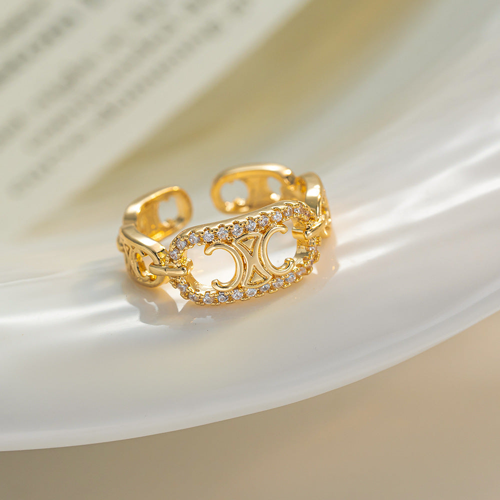Zircon Open Ring