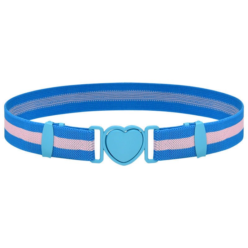 Elastic children's elastic belt