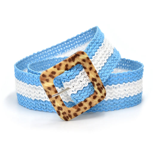 Popular square buckle women's waist seal