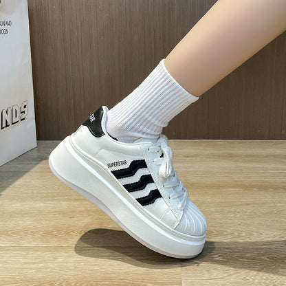 Casual all-match thick-soled shoes