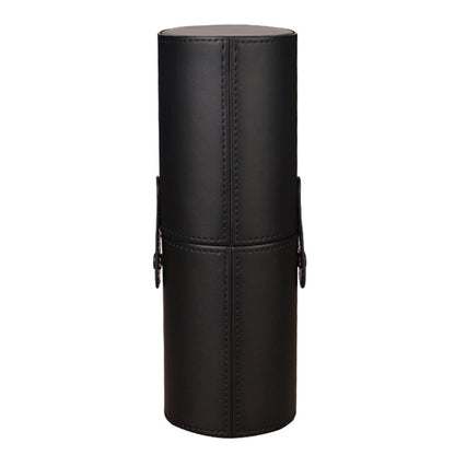Soporte portátil para brochas de maquillaje. 