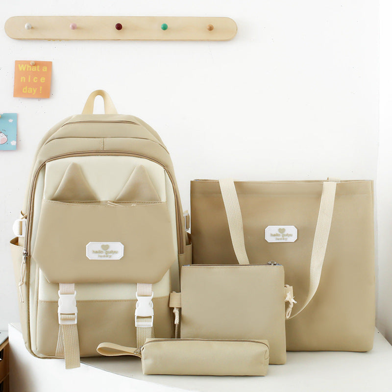 cute school bag student backpack