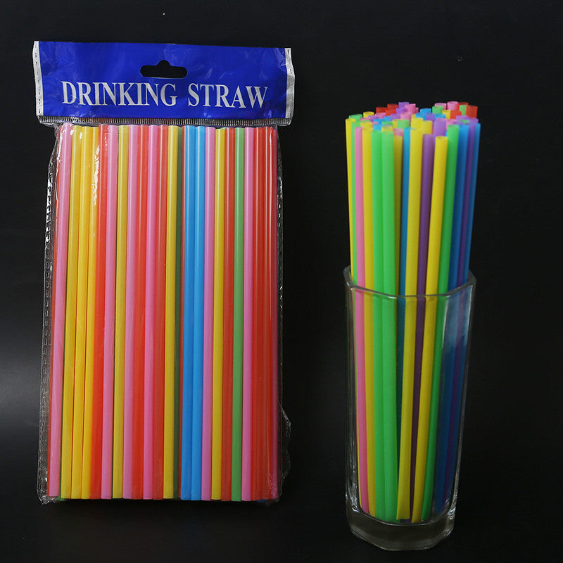 Disposable Colorful Bendable Straws