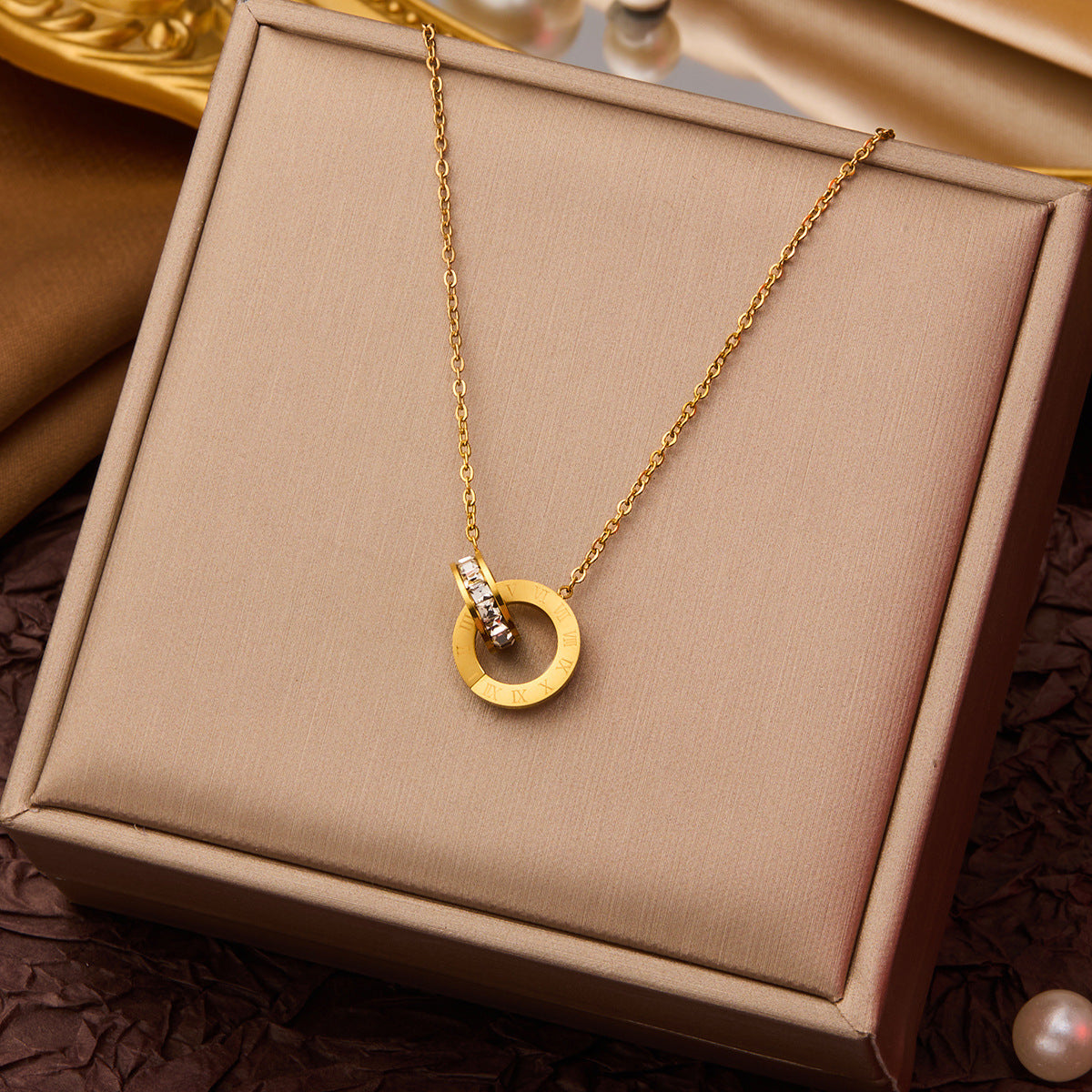 Women's Titanium Steel Clavicle Necklace — Summer Fashion