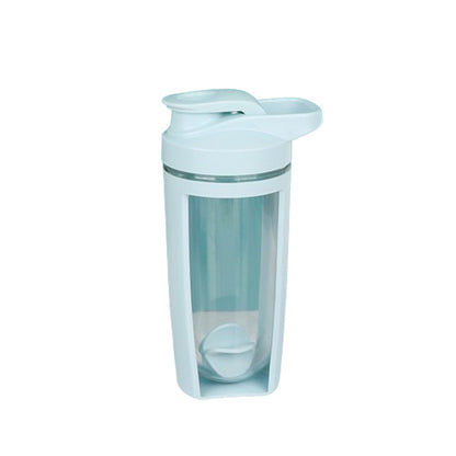 500Ml Portable Plastic Double Layer Shaker Cup