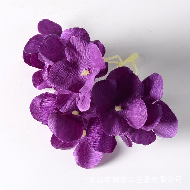 DIY hydrangea artificial flower petals