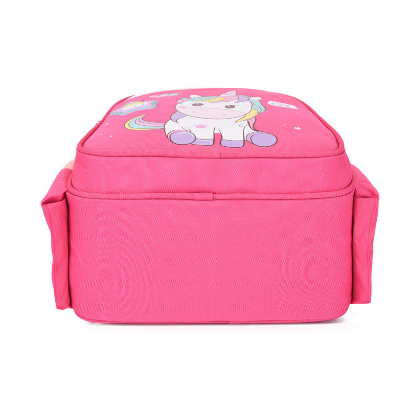 Cartoon dinosaur pony kindergarten backpack