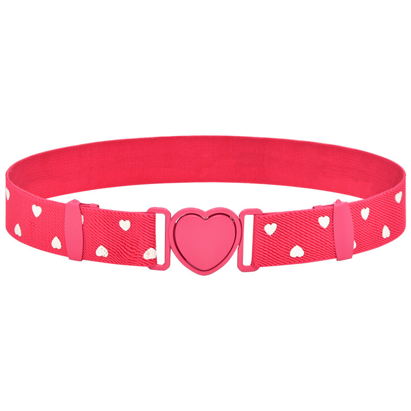 Elastic children's elastic belt